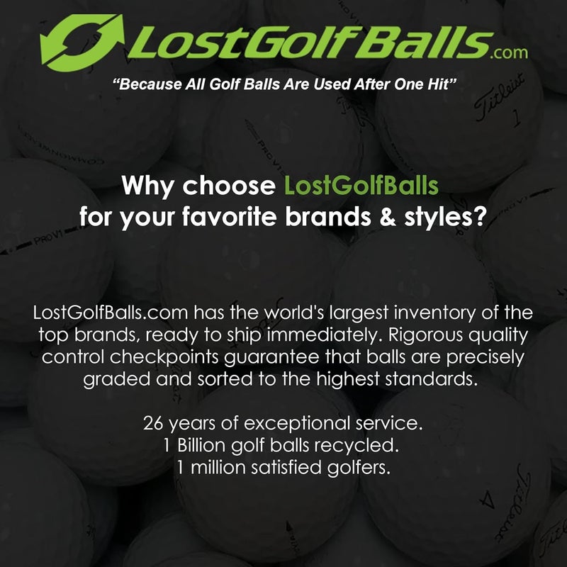 Titleist كرات جولف LostGolfBalls - 12 كرة جولف Pro V1x بحالة ممتازة، موديل عام 2023، بدون شعارات، بدون علامات لاعبين، كرات جولف مستخدمة معاد تصنيعها، جودة مضمونة، بيضاء - Image 3